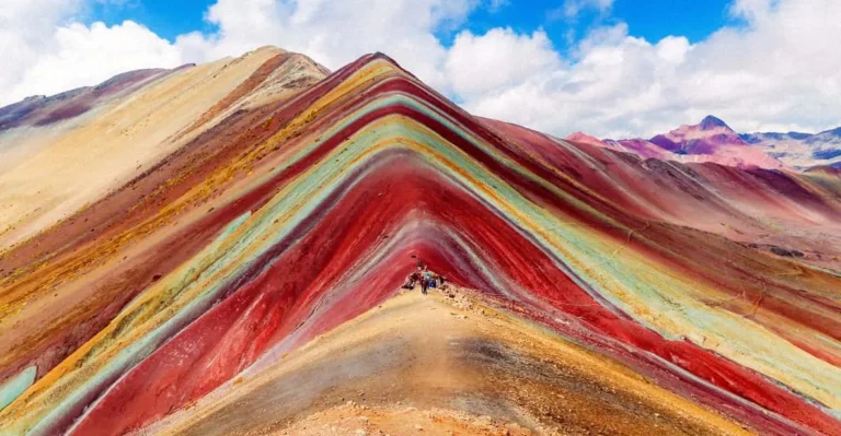 montaña de colores