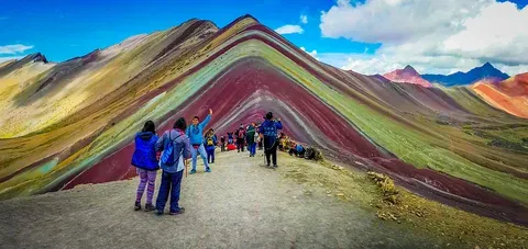montaña de colores