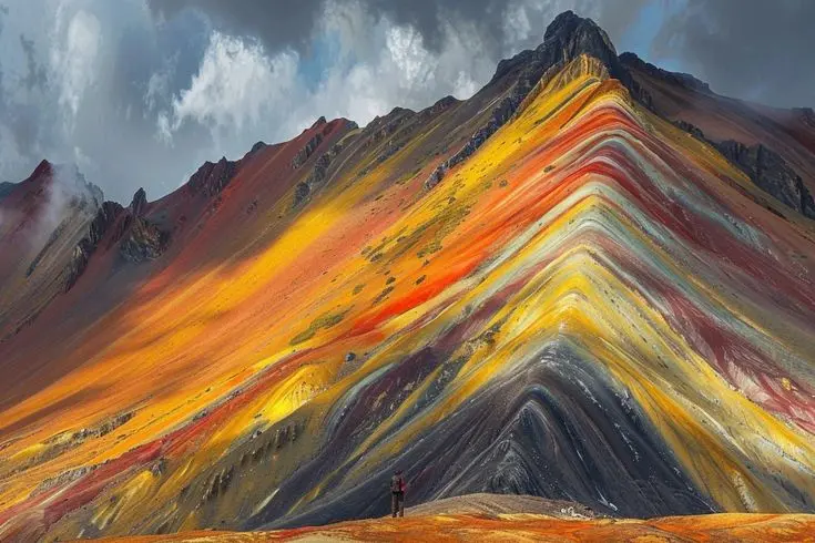 Montaña de colores